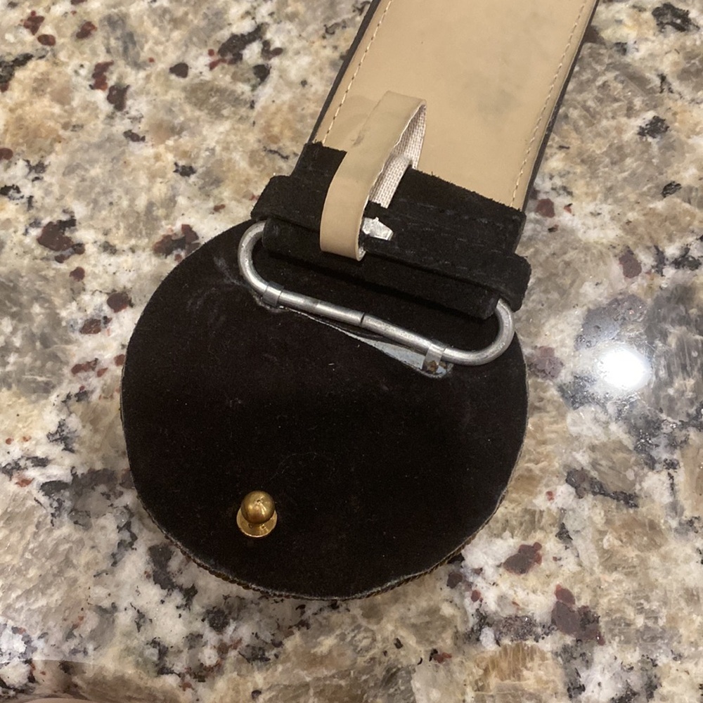 Y2K FP Anthropologie tribal-style belt with a concho buckle - Picture 6 of 11